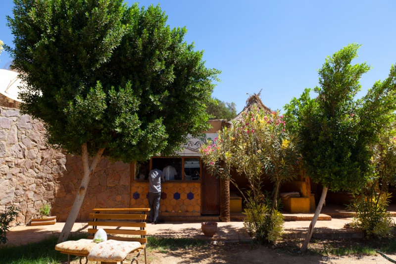 Small Hotel in Bahariya Where We Transfered to a 4x4