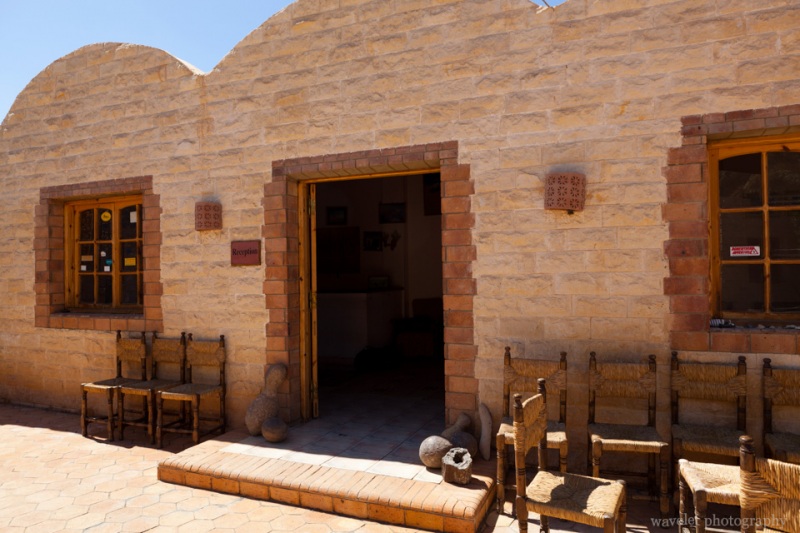 Small Hotel in Bahariya Where We Transfered to a 4x4