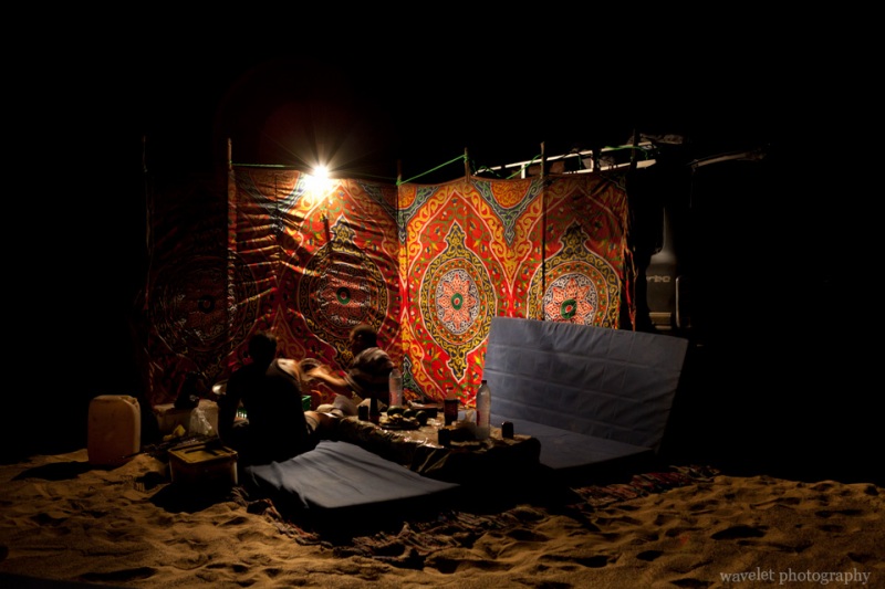 Camp in White Desert
