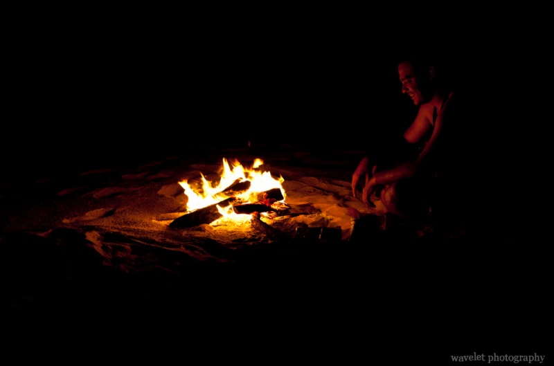 Setup the Fire for BBQ