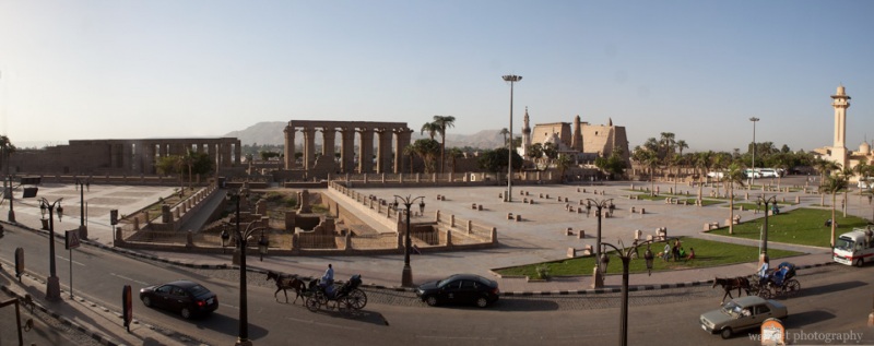 Luxor Temple Panorama
