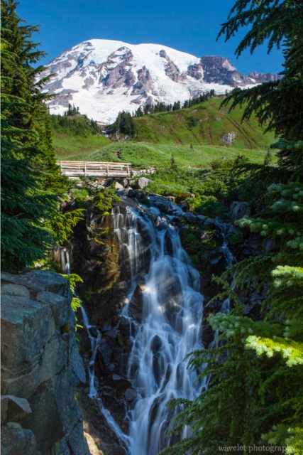 Myrtle Falls, Skyline Trail, Paradise, Mt. Rainier