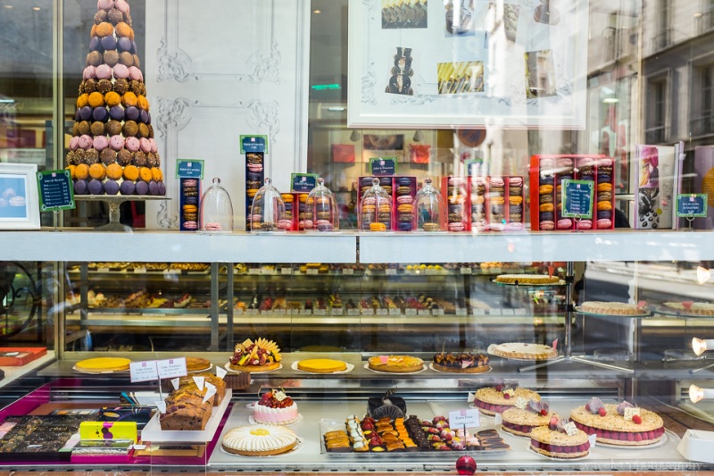 Pastry store near Marché Saint-Germain, Paris