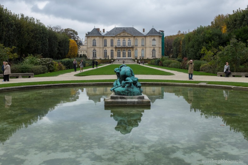 The garden of the hôtel Biron, Musée Rodin, Paris