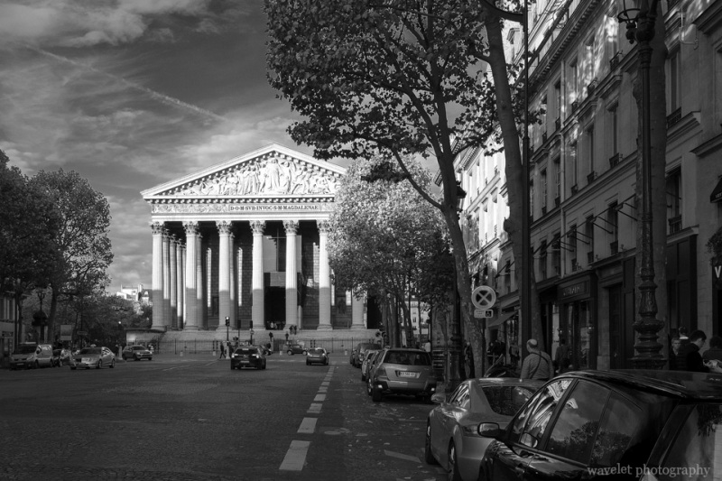 Rue Royale and L\'église de la Madeleine, Paris