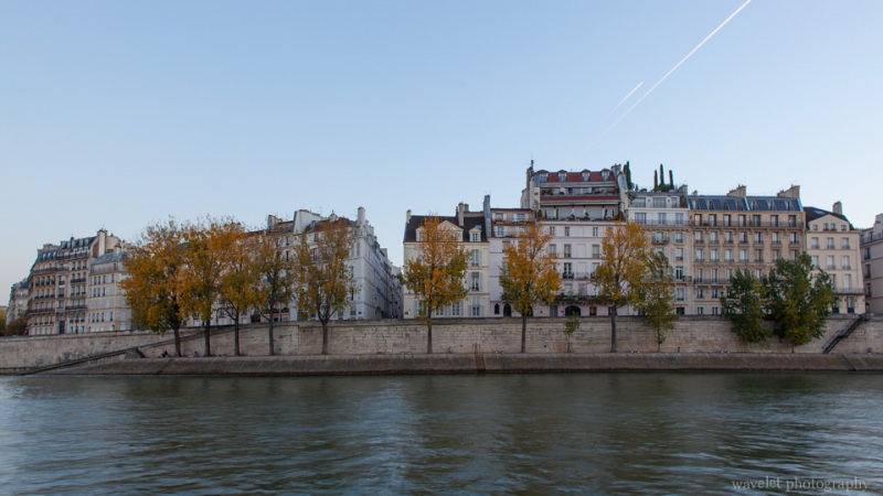The southern side of Île Saint-Louis, Paris