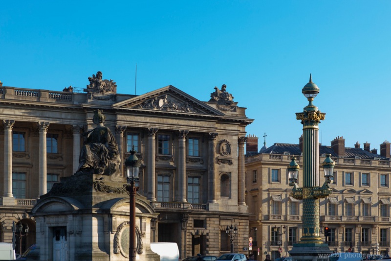 Hôtel de la Marine and Statue of Lille, Place de la Concorde, Paris