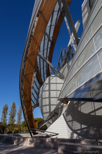 Louis Vuitton Foundation designed by Frank Gehry, Paris