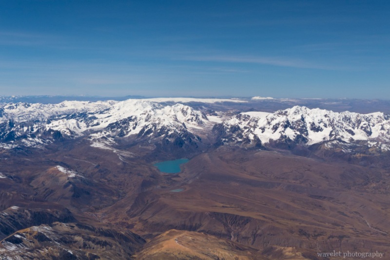 Andes Mountain Range close to Cusco