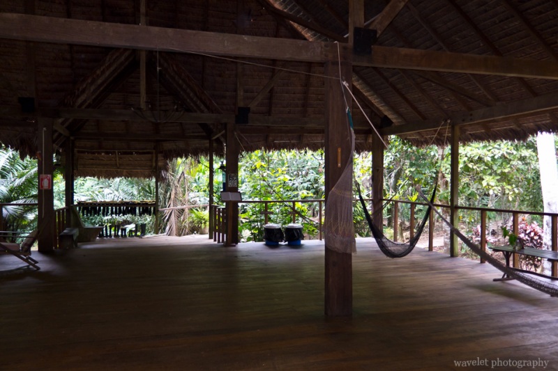 The Front Patio of Inotawa Lodge