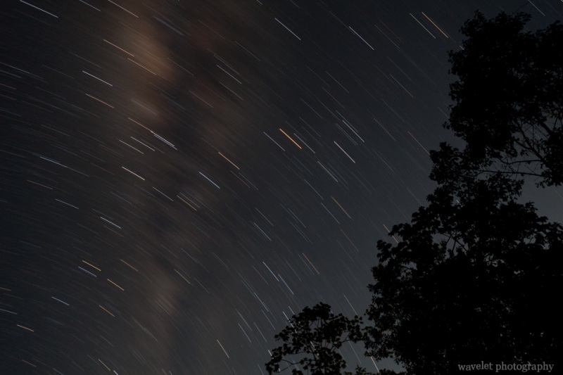 Star Trail of the Southern Hemisphere Sky