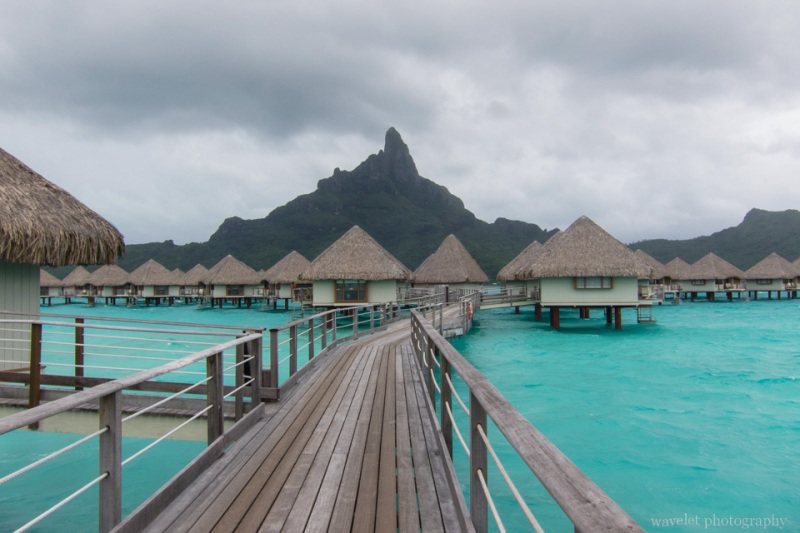 The signature view of Mount Otemanu, Bora Bora