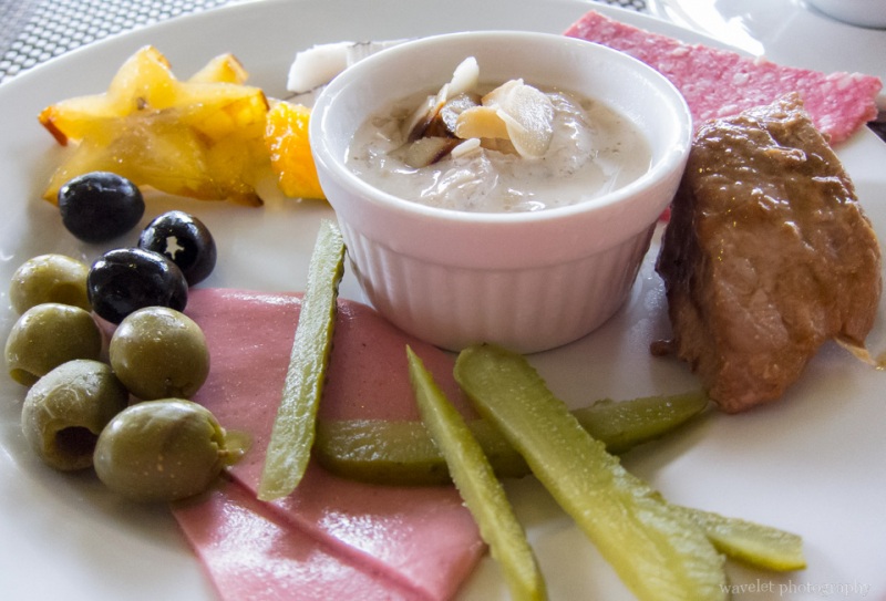 Breakfast at Le Méridien Bora Bora