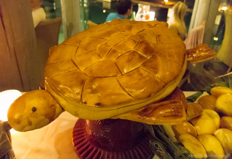 Dinner buffet at Le Méridien Bora Bora