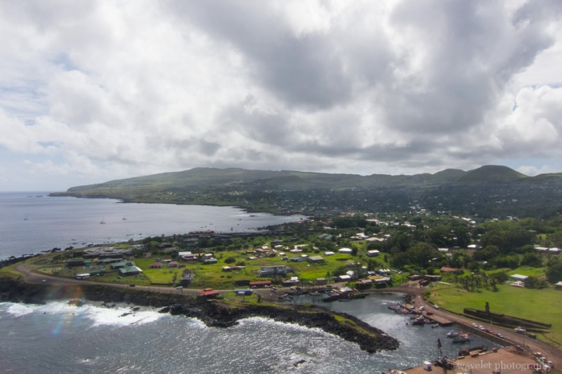 Arriving Easter Island