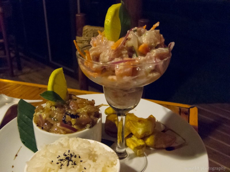 Ceviche, Restaurant Te Moana, Easter Island