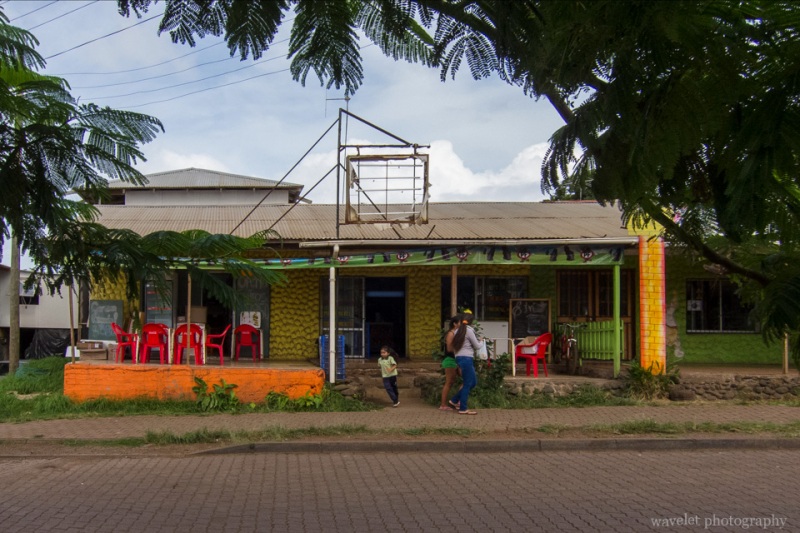 A grocery store in Hanga Roa, Easter Island