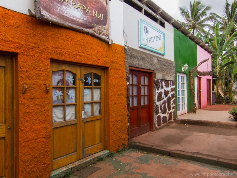 Shops in Hanga Roa, Easter Island