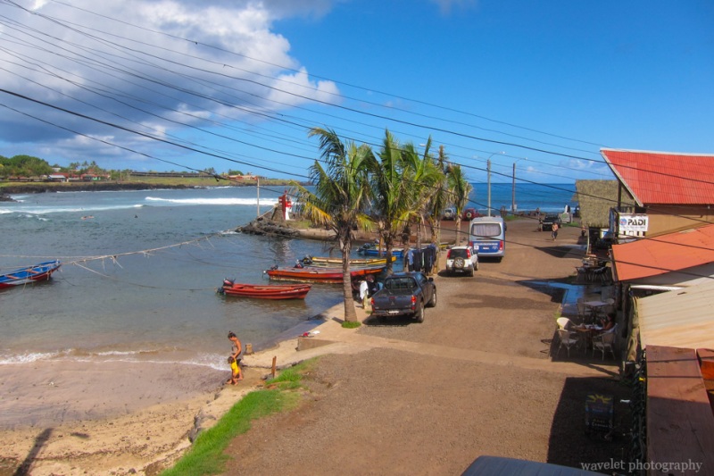 North harbor, Easter Island