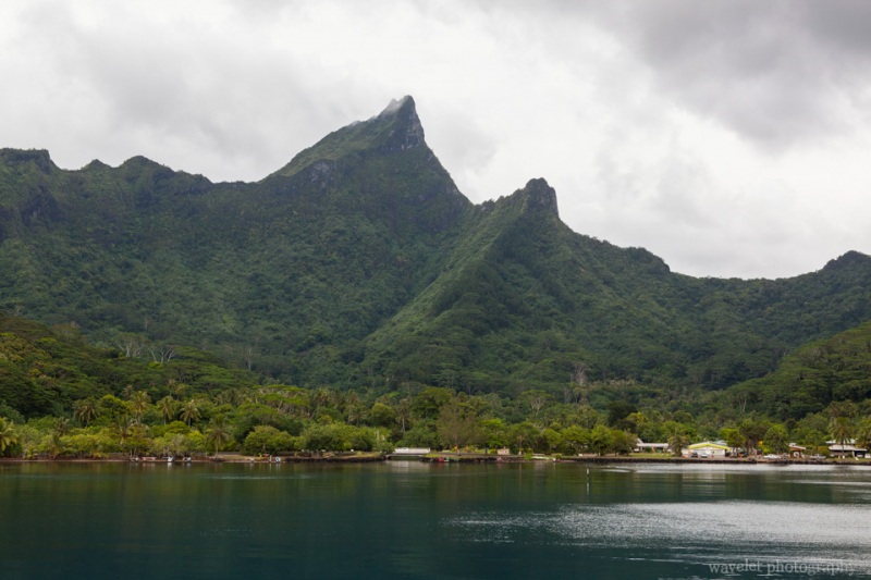 Near Moorea ferry port