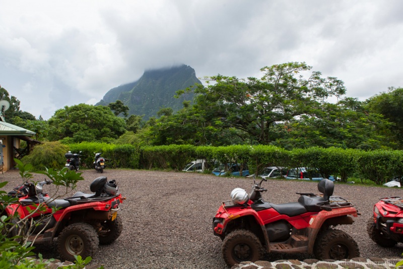 Agricultural College at Opunohu, Moorea ATV Tour
