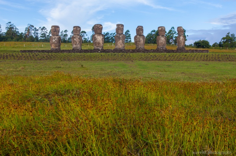 Ahu Akivi, Easter Island