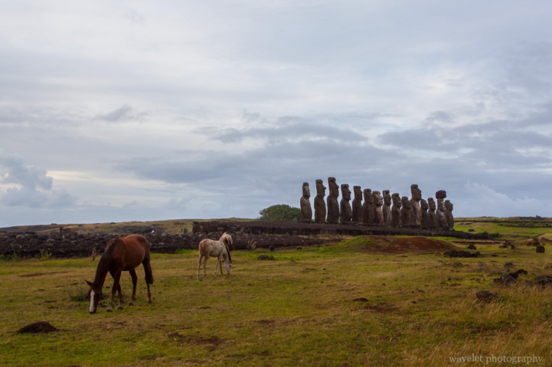 Ahu Tongariki, Easter Island
