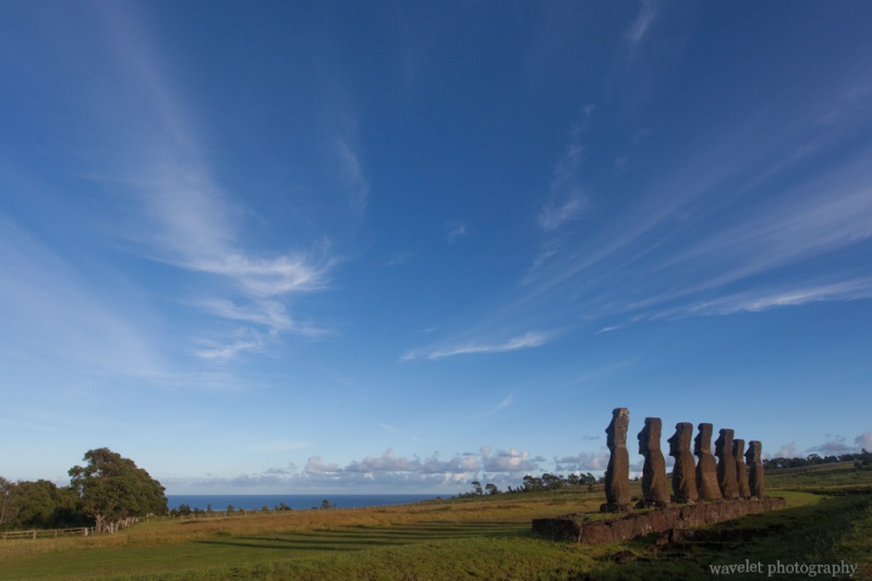 Ahu Akivi, Easter Island