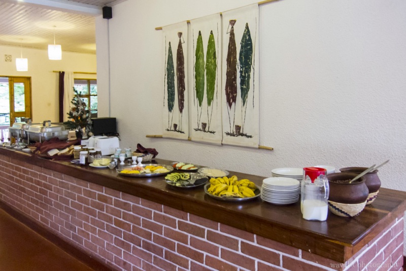 Breakfast at Ilboru Safari Lodge, Arusha, Tanzania