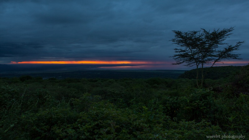 Sunrise over Lake Manyara