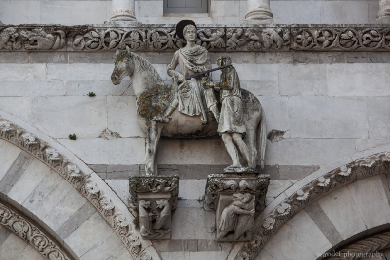 Sculpture on Duomo di San Martino, Lucca