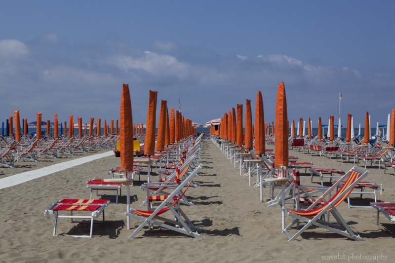 Viareggio beach