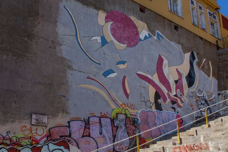 By Mario Toral, Museo a Cielo Abierto, Valparaiso