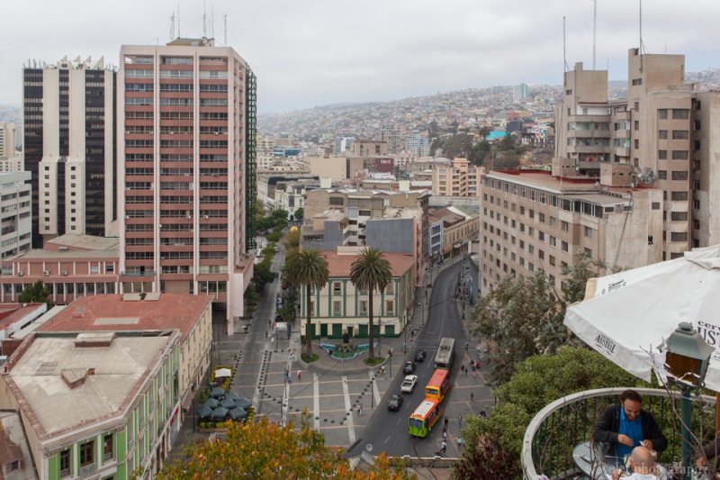 Overlook Anibal Pinto Square, Valparaiso